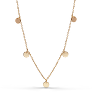 kette mit münzen anhänger